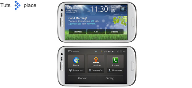 Автомобильное приложение для Galaxy S III представил Samsung