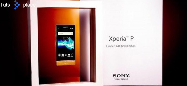 Смартфон Sony Xperia P покроют золотом