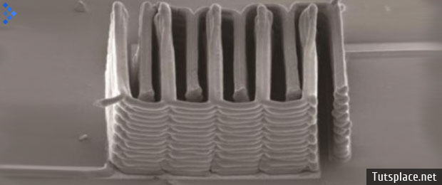 В 3D принтере напечатали батарею с размером песчинки