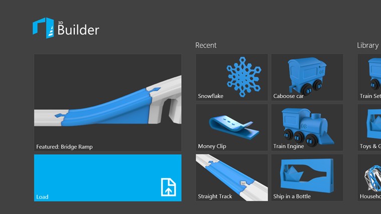 Microsoft 3D Builder научит Windows 8.1 3D-печати