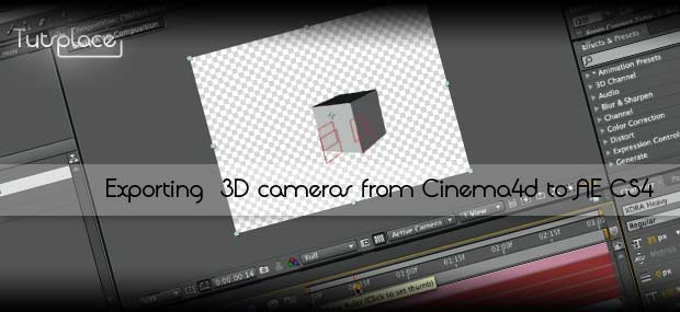 Экспортирование камеры из Cinema 4D в After Effects